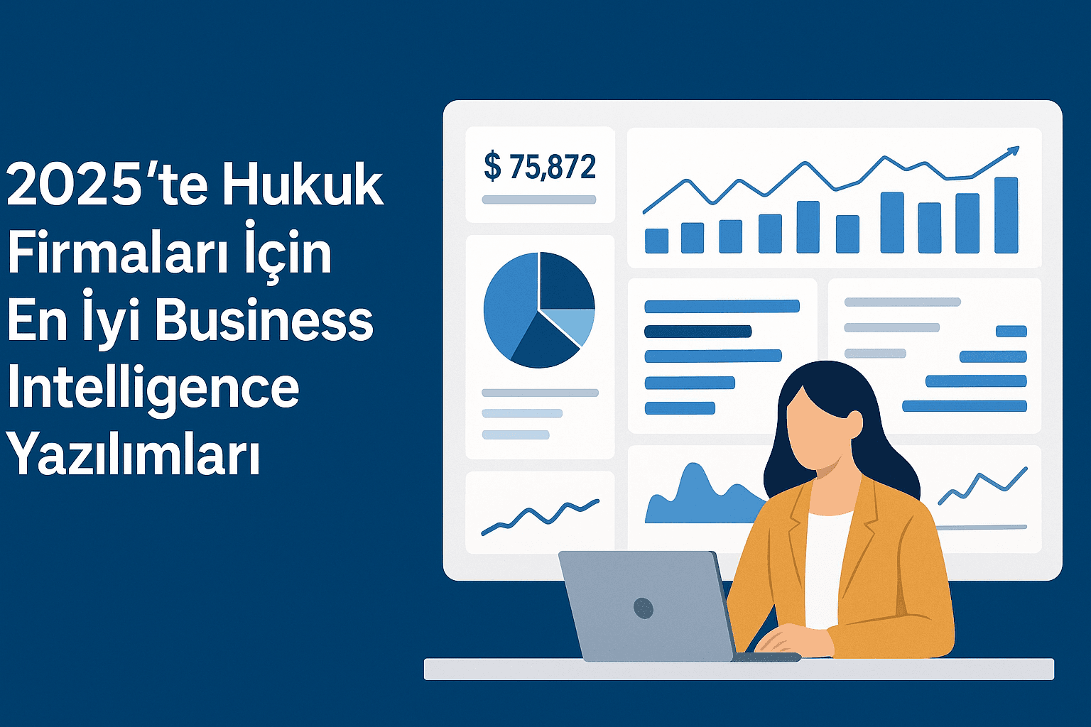 2025 yılında Hukuk Firmaları İçin En İyi Business Intelligence (BI) Yazılımları kapak görseli