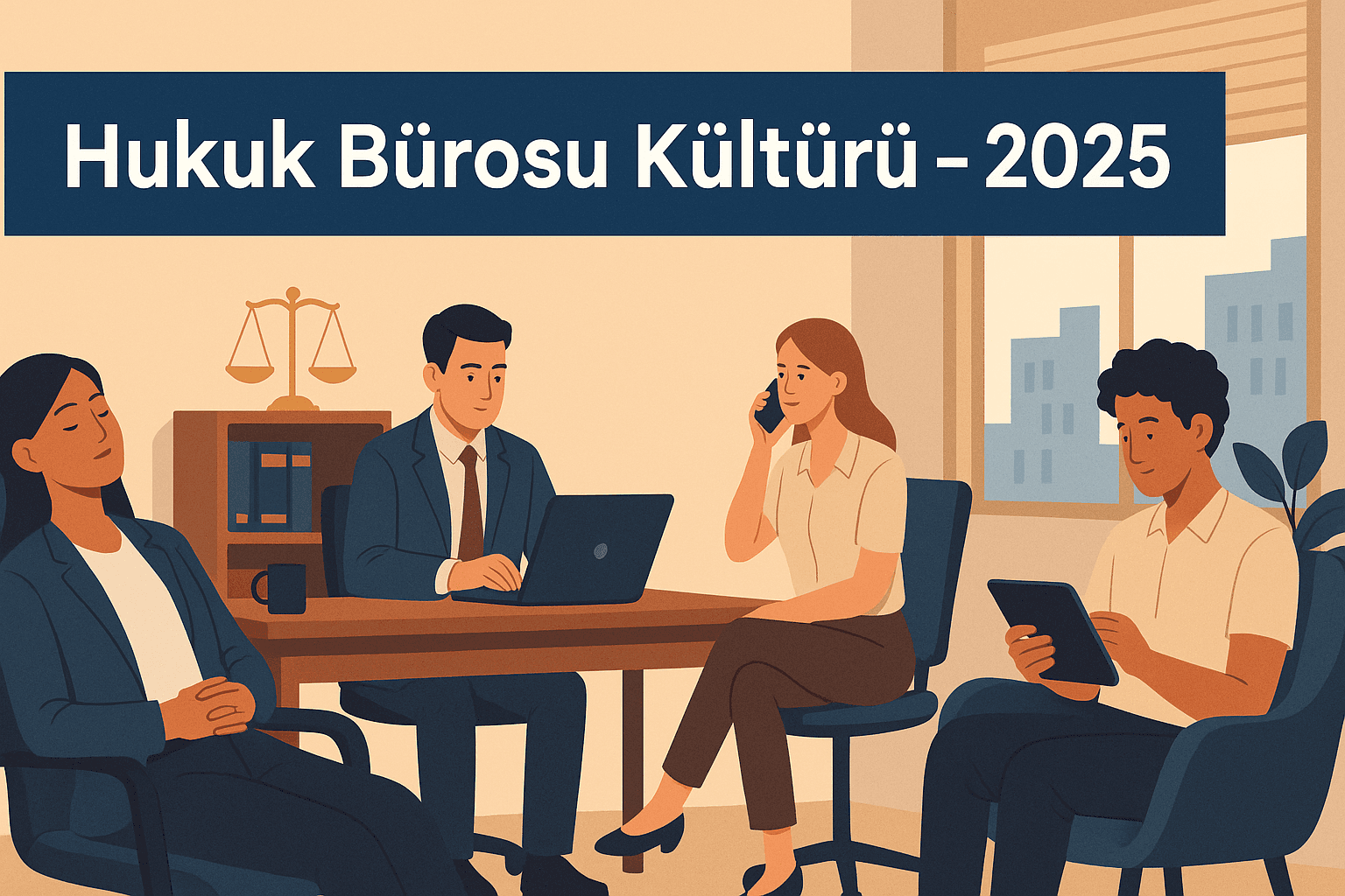 Hukuk Bürosu Kültürü - 2025 Yılında Avukat İyi Olma Hali ve İş Yaşam Dengesi kapak görseli